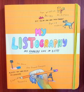 My Listography, My Amazing Life in List | Children's Journal | Book by Lisa Nola