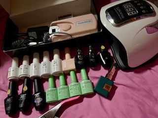 Nail extension complete set! fake nails complete set Get all for 3000php