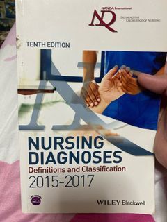 NANDA Nursing Diagnoses 2015-2017 Tenth Edition