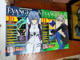 Neon Genesis Evangelion Magazine DeAgostini 2pcs. Set