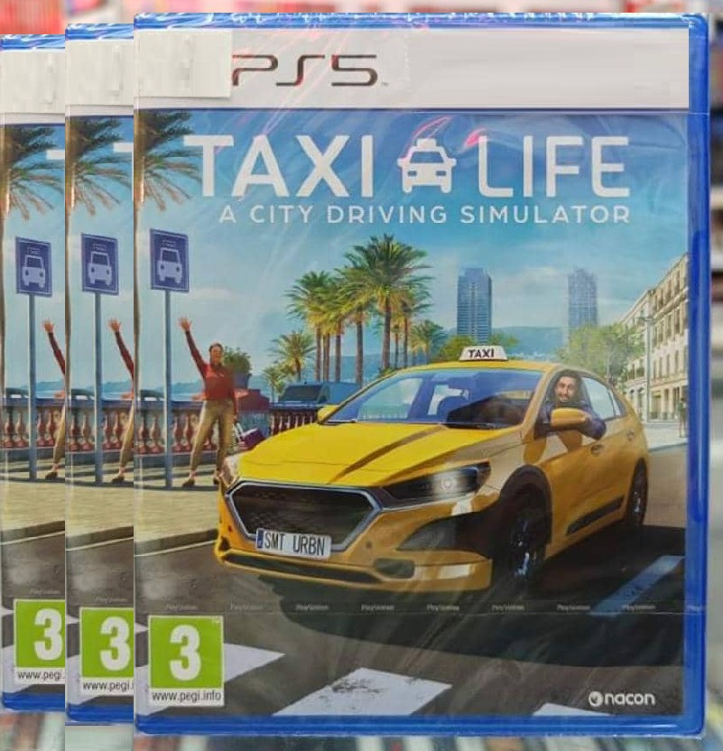 NEW AND SEALED PS5 Game Taxi Life A City Driving Simulator 計程車生活, Video Gaming, Video Games