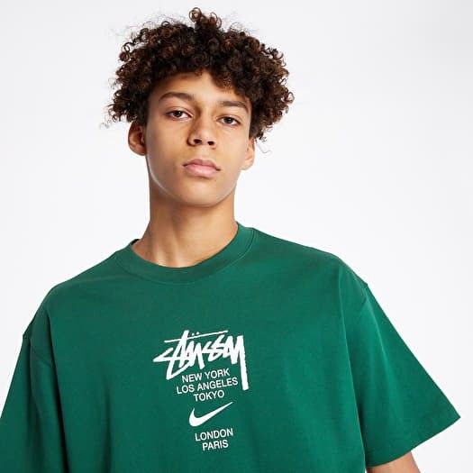 stussy nike green shirt