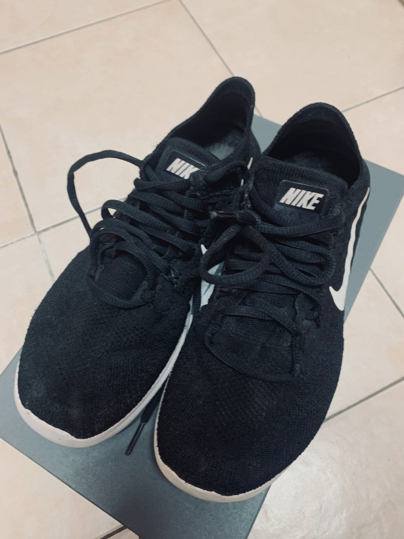 Nike Free RN Flyknit Black woman Carousell
