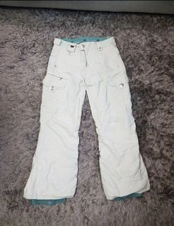 Off White Cargo Pants Straight Cut