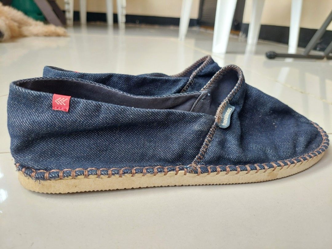 Original Havaianas Denim Topsider Espadrille Summer Shoes Loafers Unisex Men s Fashion Footwear Casual Shoes on Carousell