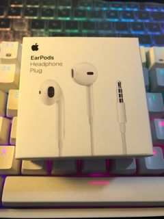 Original sealed negotiable Apple EarPods Headphone plug audio jack