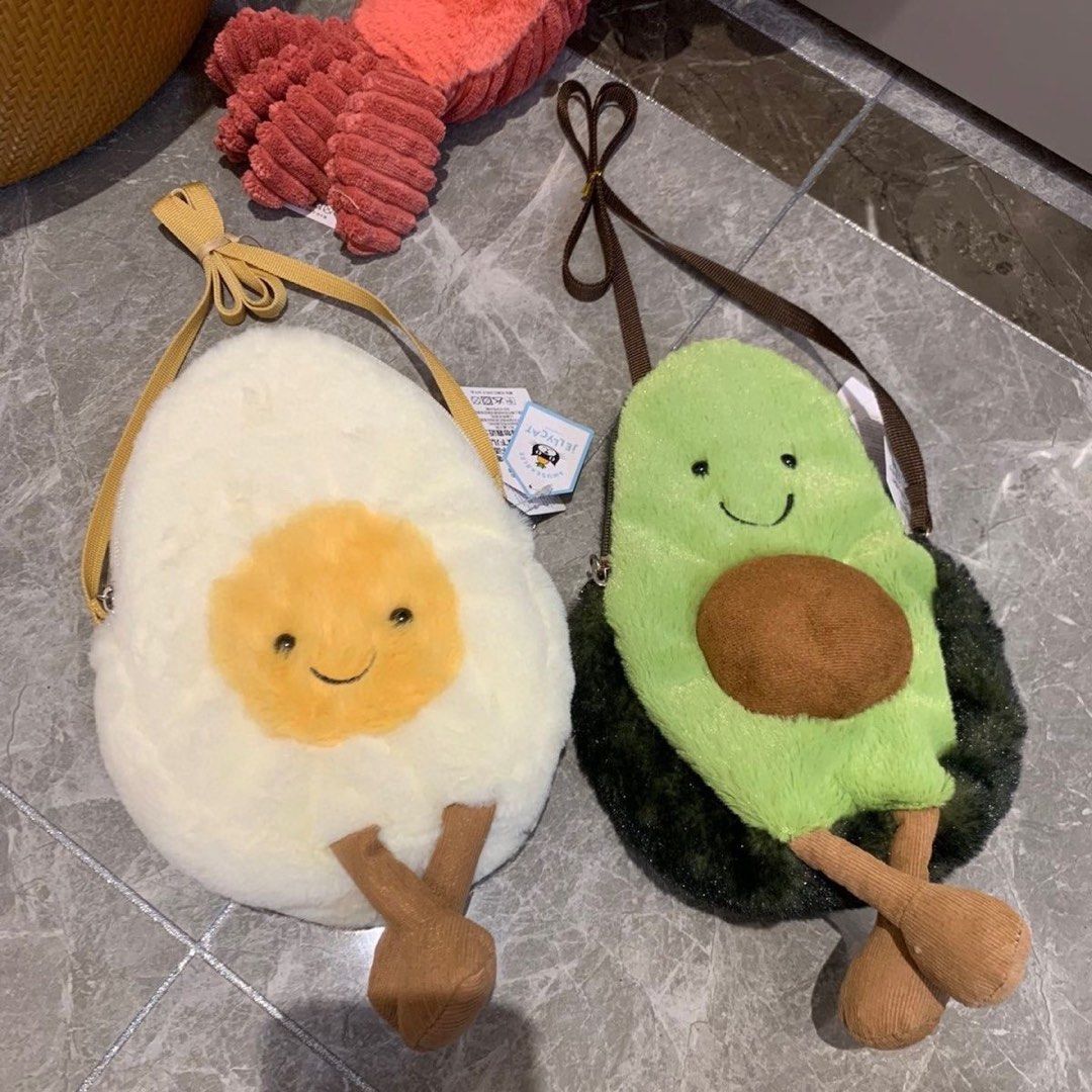 Jellycat bag avocado cheap