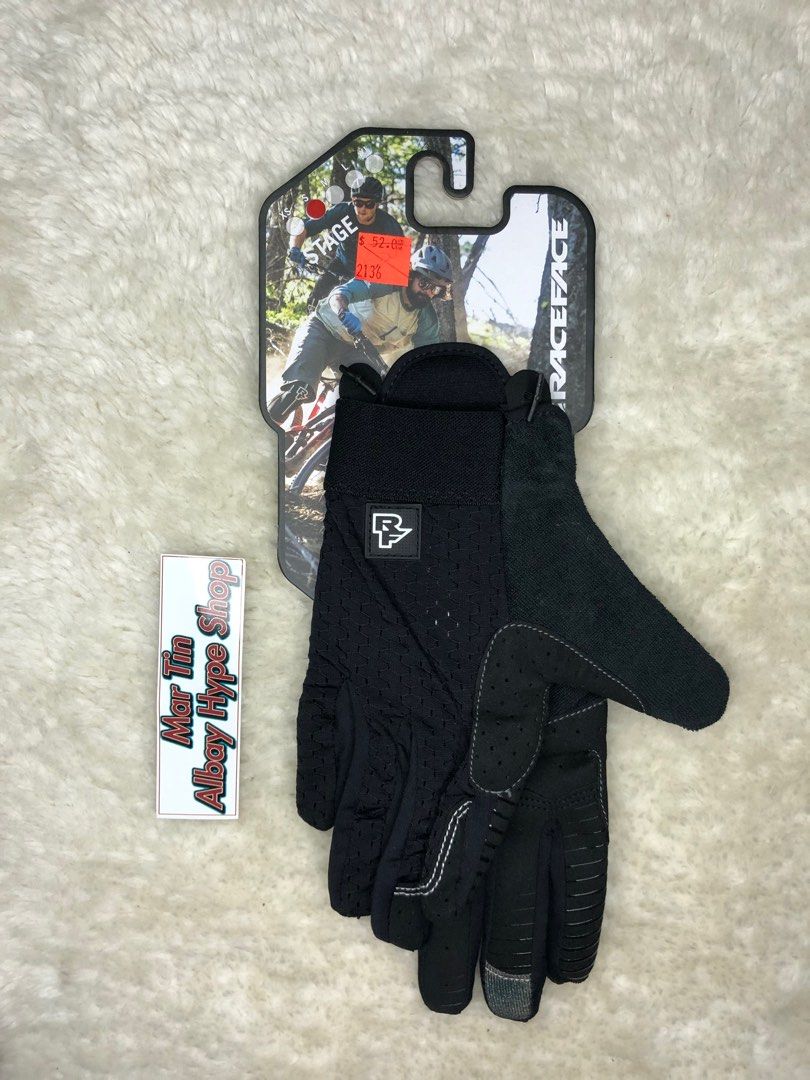 RACEFACE MOUNTAIN BIKE TRAIL GLOVES SMALL (Category: Bicycles) located in Legazpi City. Submitted by albay.hype.shop (Listing ID 1297629111, Image 3). Description: FOR SALE RACEFACE MOUNTAIN BIKE TRAIL GLOVES SMALL 900 EACH ONLY BRANDNEW LEGIT WE SHIP NATIONWIDE Albay Hype Shop.
