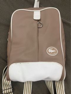 LAST PRICE RARE Lacoste Beige Backpack