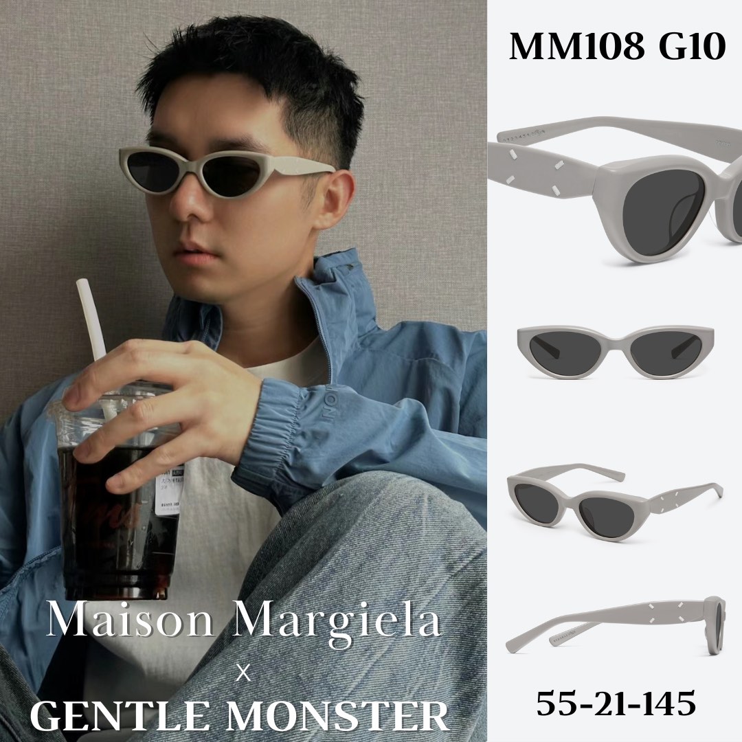 Ready Stock) MM108 G10 | Gentle Monster X Maison Margiela