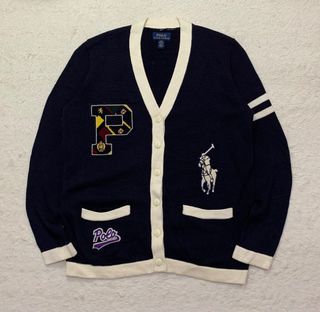 RL - Ralph Lauren Varsity Knitted Cardigan