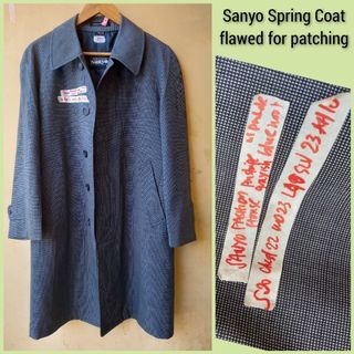 Sanyo Spring Trench coat Flawed