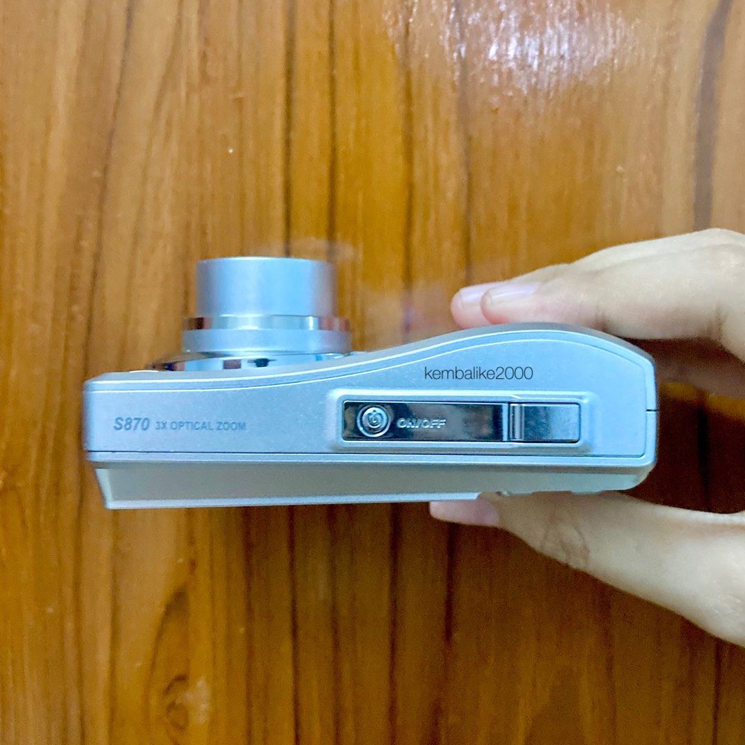 Sanyo VPCS870 FULLSET (rare) kamera digital pocket camdig vintage