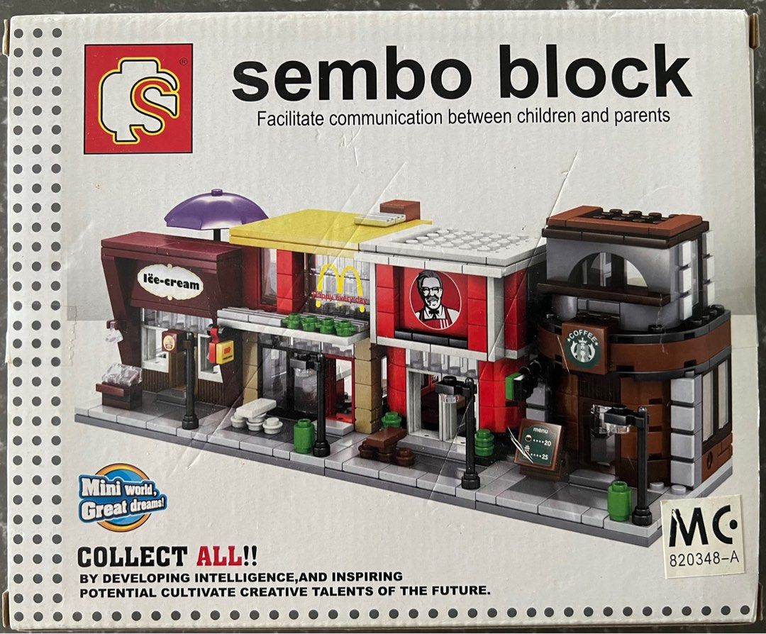 Sembo Block (Category: Lego & Building Sets) located in Singapore. Submitted by gc7981 (Listing ID 1297537367, Image 1). Description: # Deal in Yishun # Take all 3 at $25.