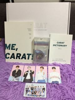 [Set] Seventeen 4th Gen Carat Fanclub kit Photobook Dictionary Card holder Wonwoo Jeonghan Mingyu Joshua photocard