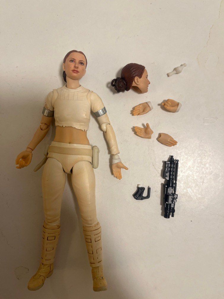 3隻SHF Star wars Padme amidala , anakin,, 興趣及遊戲, 玩具& 遊戲類