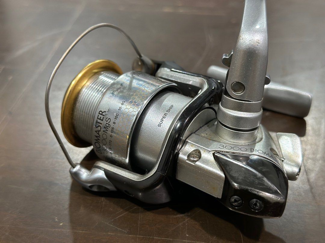 Shimano Biomaster 3000 MgS (Made In Japan), Sports Equipment, Fishing on  Carousell