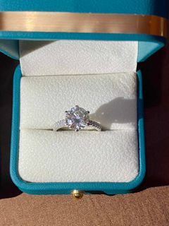 Solitaire Engagement Ring 2.50 ct Natural Diamond