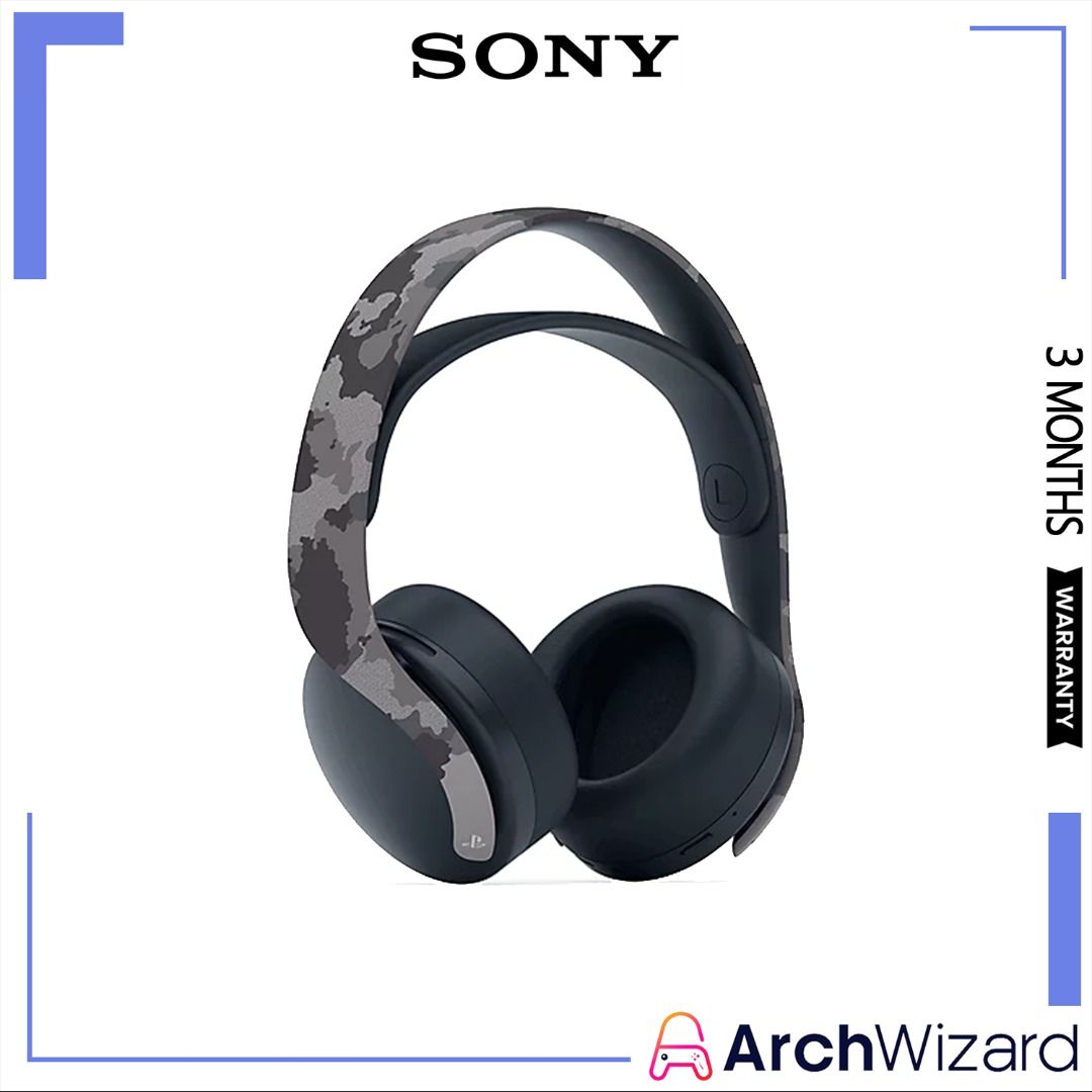 Sony Pulse 3D Wireless Headset PS4 PS5 Compatible Headset Playstation 5 Accessory ArchWizard Audio Headphones Headsets on Carousell