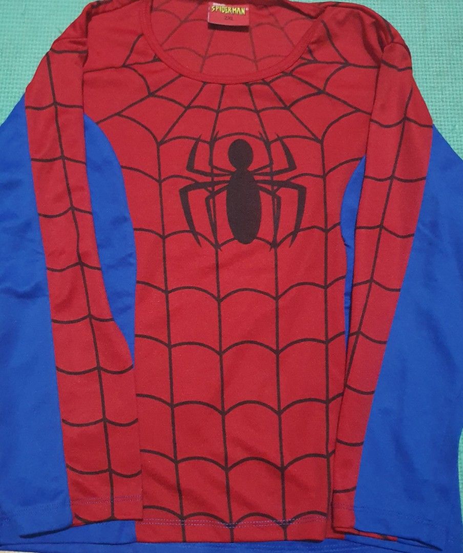 SpiderMan Costume (Category: Sets & Coordinates) located in Makati City. Submitted by florentino21753 (Listing ID 1297575774, Image 3). Description: Spider Man Costume (3in1) 5 to 7 yrs old Long Sleeve (Size 2xl, 18inch by 20inch) Pants (size 24, length 30inch) Mask.