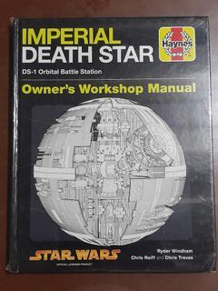 STAR WARS Imperial Death Star Owner's Workshop Manual HARDCOVER Book (SEALED)