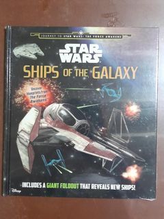 STAR WARS Ships of the Galaxy Hardcover Book (SEALED)