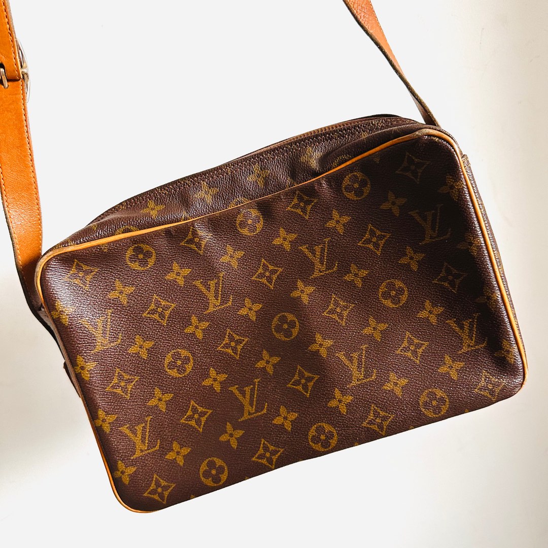 STEAL Louis Vuitton LV Monogram Logo Camera Sac Bandouliere Vintage Zip Shoulder Sling Bag Authentic Luxury Bags Wallets on Carousell