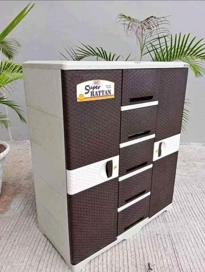 Super Rattan Cabinet (Category: Shelves, Cabinets & Racks) located in Manila. Submitted by tindahanniatelizcehl (Listing ID 1297557571, Image 3). Description: ZOOEY Super Rattan Cabinet Dimensions : L98xW49.5xH116.5cm #2009 SRN.