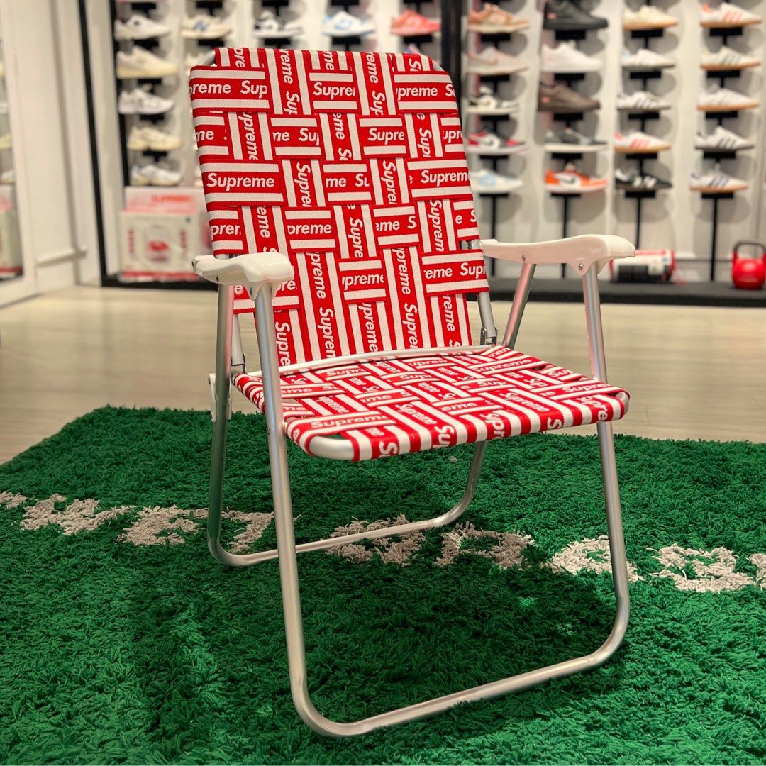 Supreme Lawn Chair シュプリーム ローンチェア 椅子 BOXLOGO アウトドア チェア キャンプ インテリア レッド ブランド別