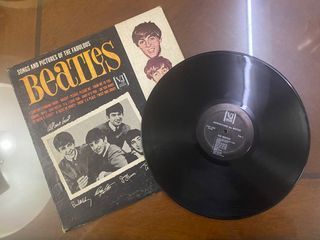 THE BEATLES Songs Pictures Stories Of The Fabulous LP VEE-JAY Vinyl LP MONO DG 1964 Rare Plaka - VG