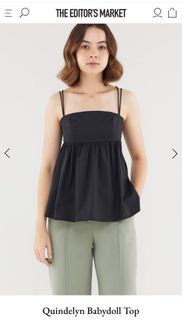 The Editor’s Market- Babydoll top