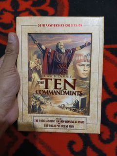 The ten commandments 1956-1923 50th anniversary box dvd