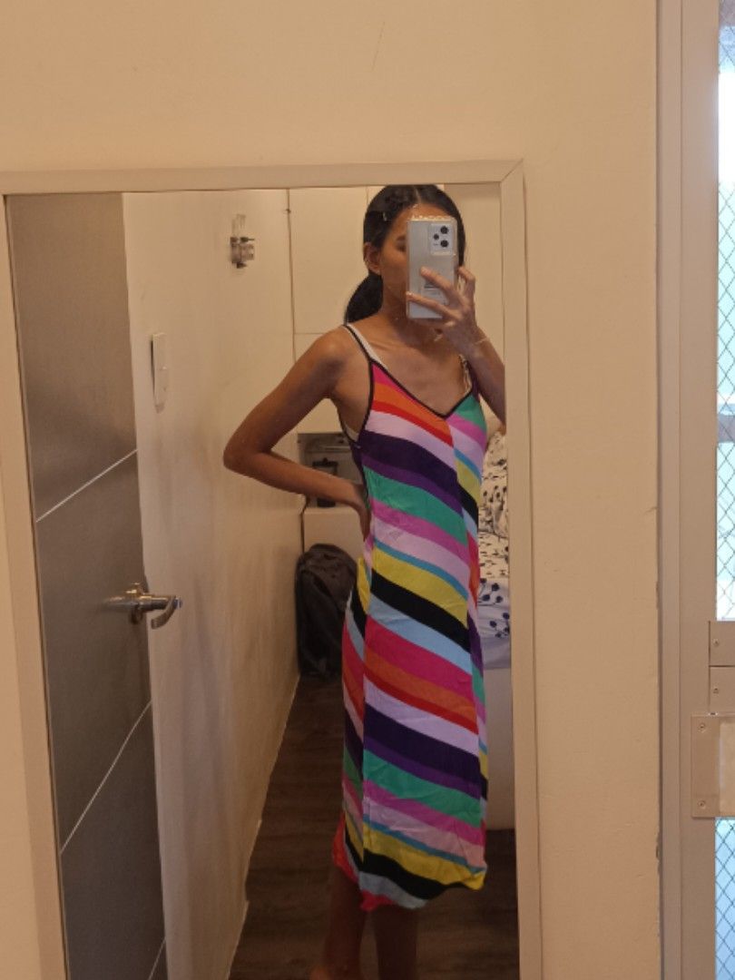 Topshop rainbow dress on sale
