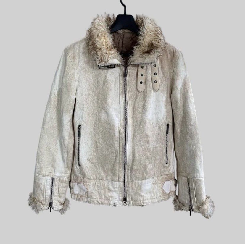 00s archive tornado mart fur jacket coat（TORNADO MART