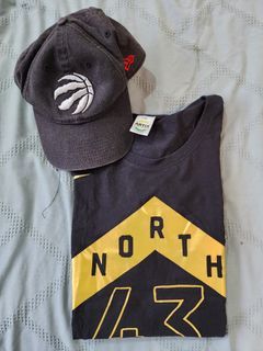 Toronto Raptors shirt and cap