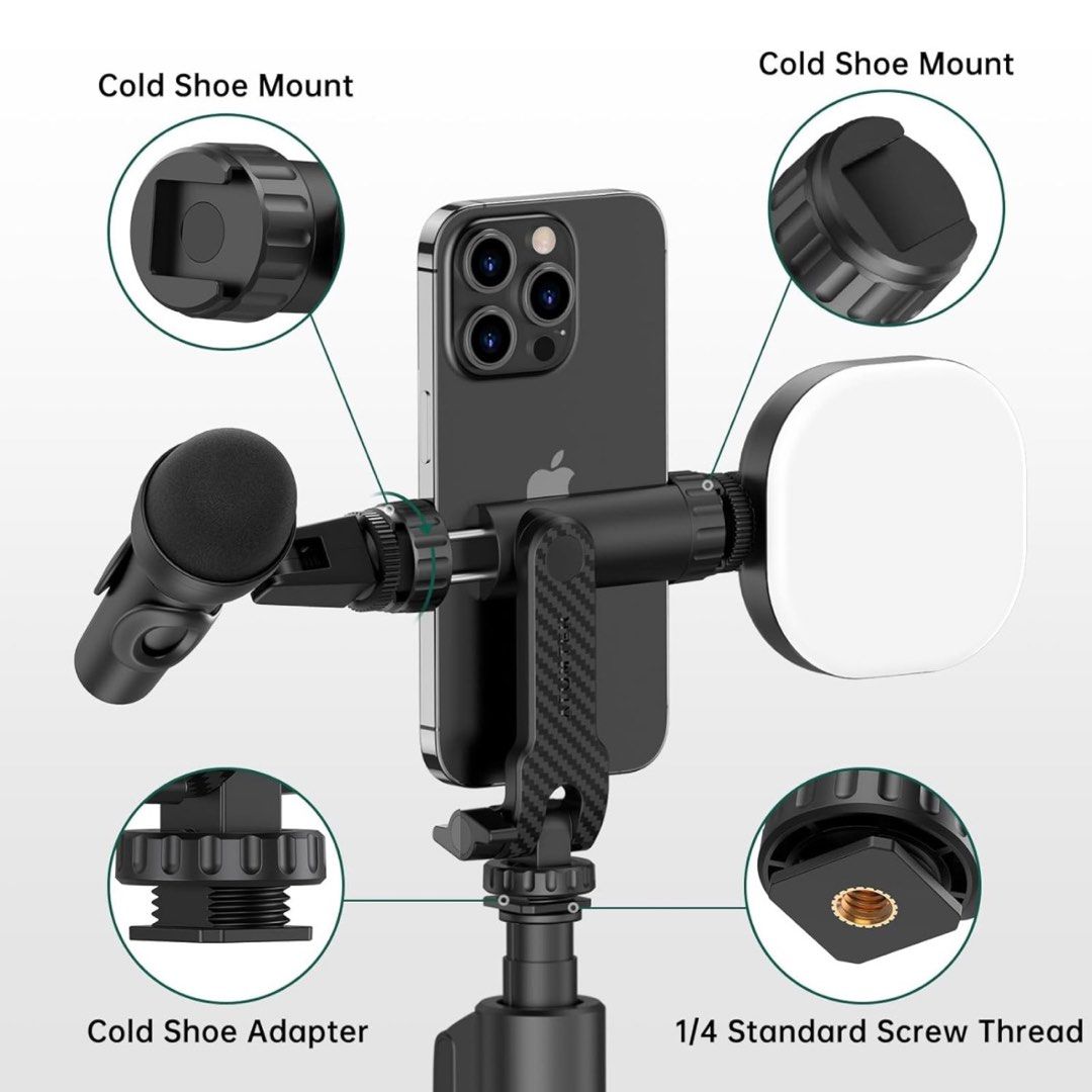 Phone Tripod Mount Universal Smartphone Mount Adapter - View #14