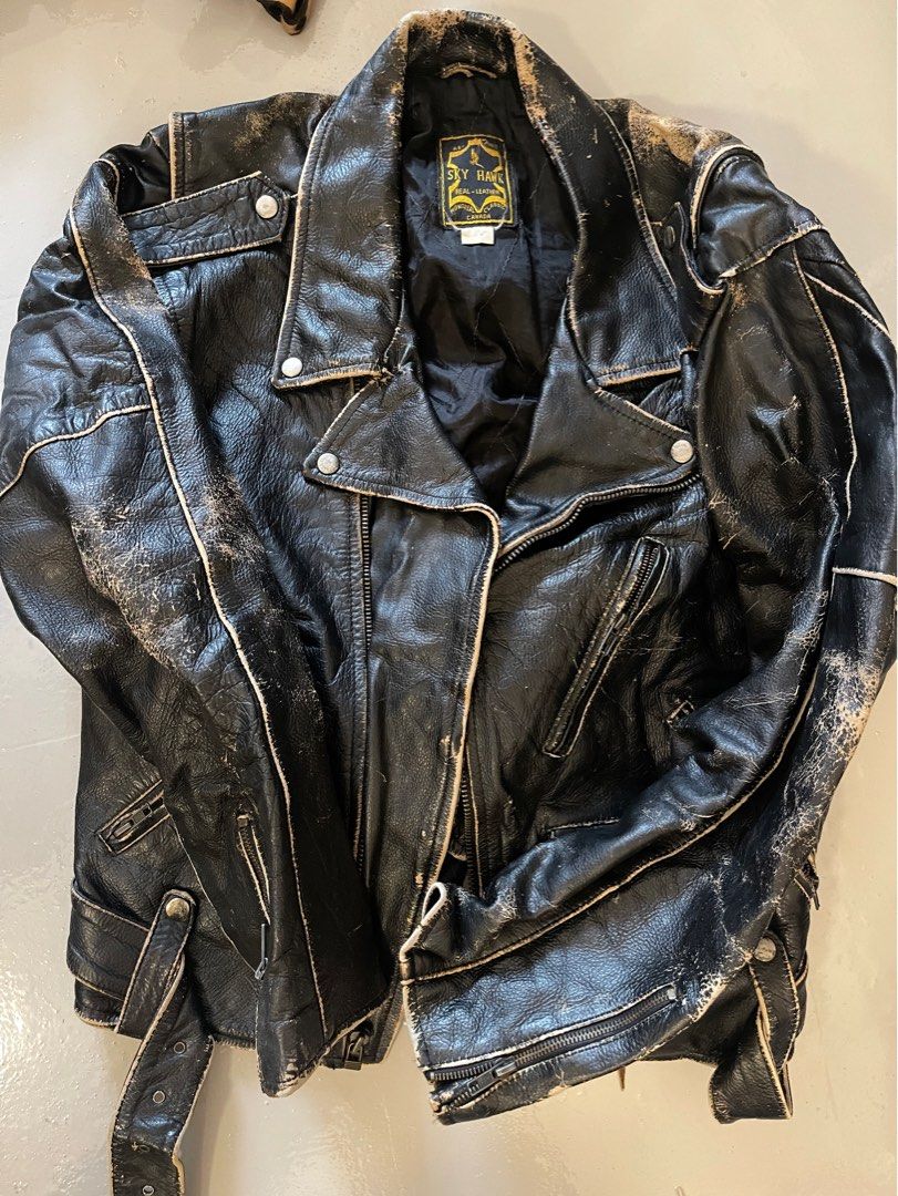 Vintage biker jacket 2025