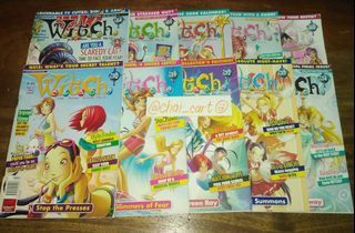 WITCH MAGAZINE WITCH COMICS + 4 WITCH BOOKS (PLS READ DESCRIPTION)
