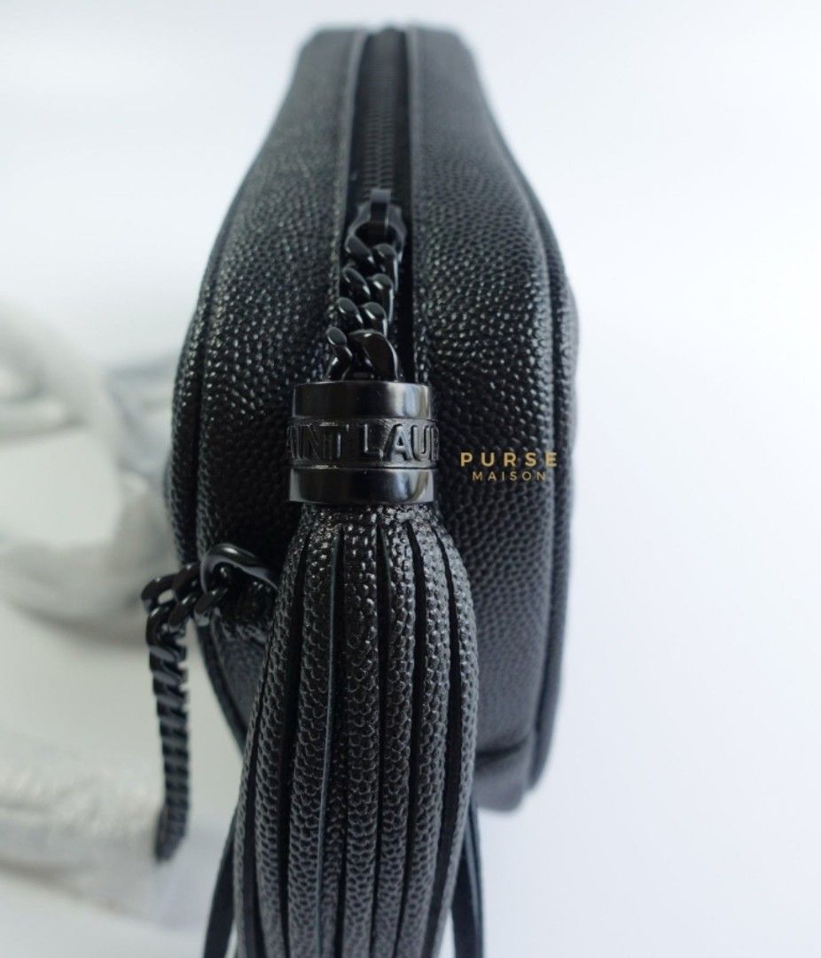 YSL Mini Lou Camera Chain Bag So Black (Category: Luxury Bags & Wallets) located in Taguig. Submitted by pursemaison (Listing ID 1297634983, Image 3). Description: YSL Mini Lou Camera Chain Bag So Black ✨Php 78,000 *Additional 3.85% for straight credit card payments *Available for 4 months layaway with 1% interest per month *BDO credit card up to 36 mos & Citibank credit card up to 24 mos (with interest) CONDITION: Brand new INCLUSIONS: dust bag,