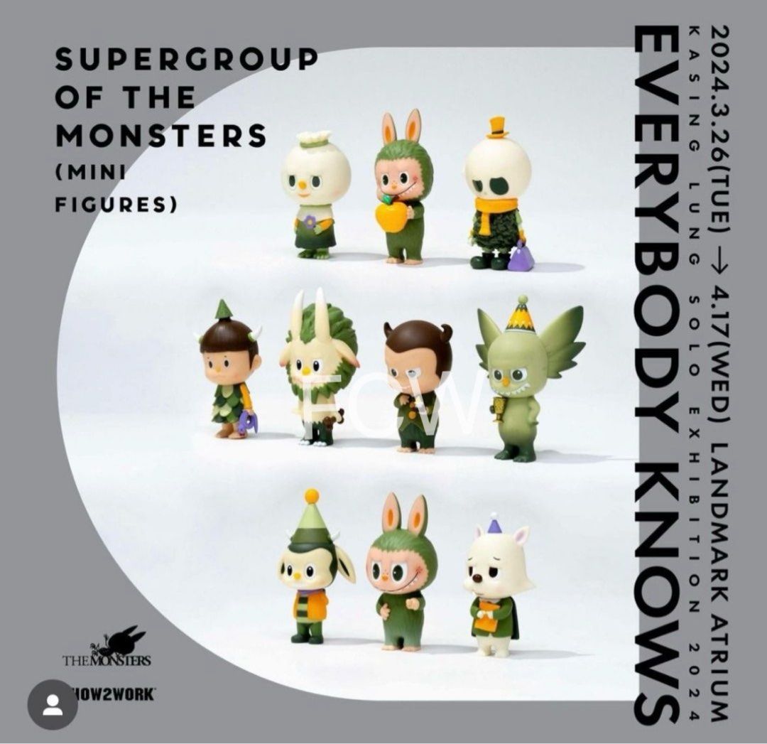 POPMART THE MONSTERS LABUBU ☓3体セット Labubu The Monsters Super Group of The Monsters 3.0 Set A