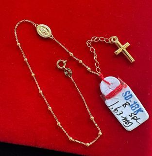 18K Saudi Gold Rosary bracelet