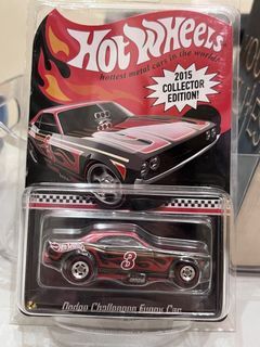 2015 HOT WHEELS COLLECTOR EDITION DODGE CHALLENGER FUNNY CAR