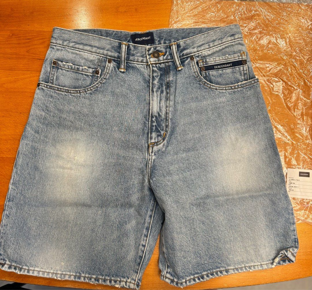 21SS Descendant Hampton Denim Jeans Shorts Pants Size 2, 男裝, 褲 ...