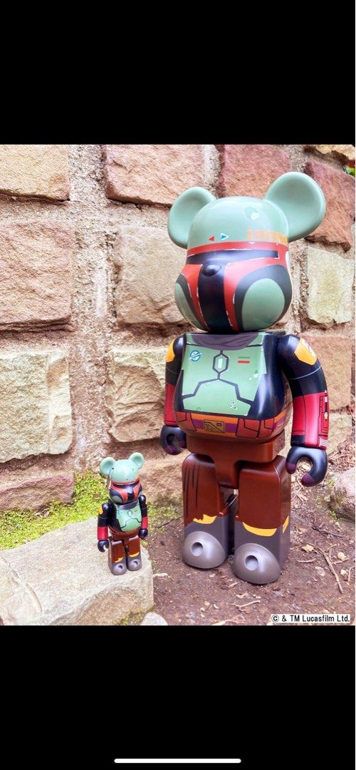 その他 BE@RBRICK BOBA FETT Recovered Armor1000% Bearbrick x Star