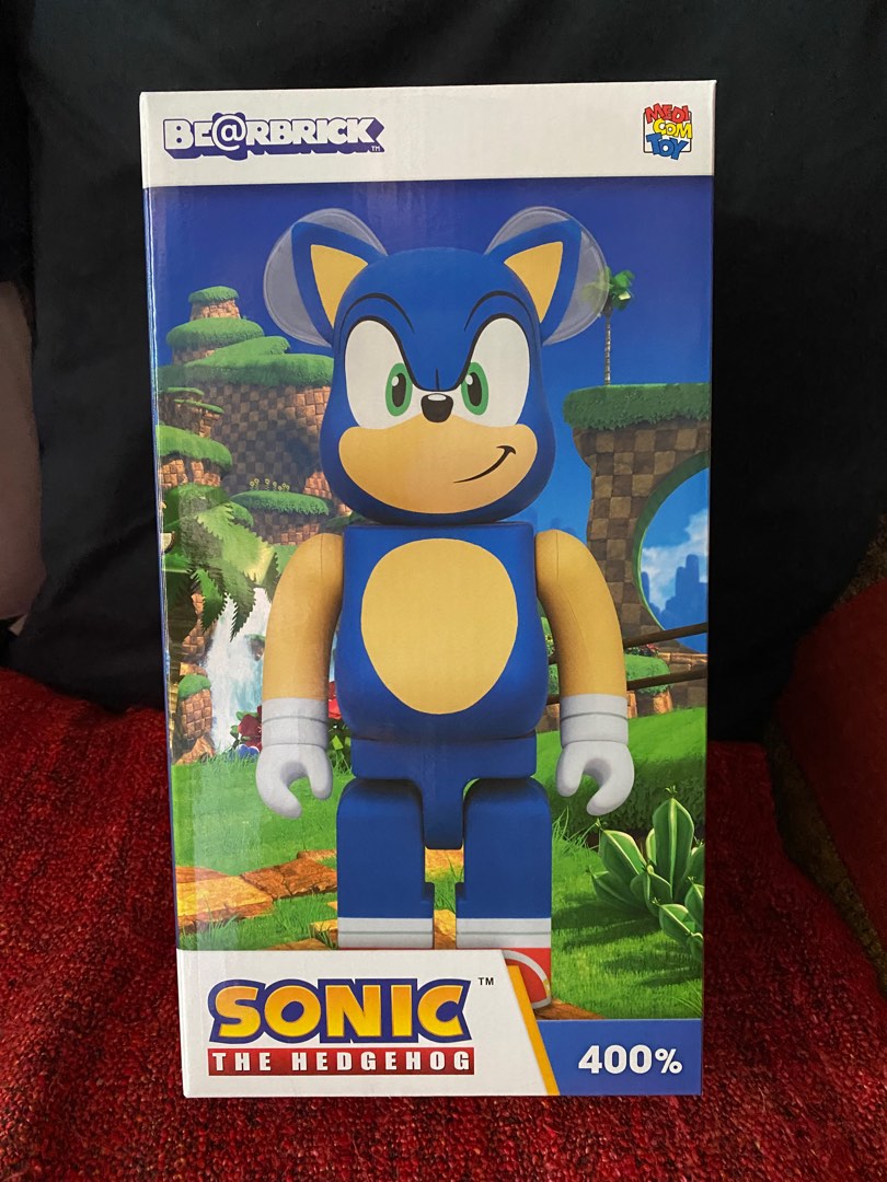 全新BE@RBRICK SONIC THE HEDGEHOG 400％, 興趣及遊戲, 玩具& 遊戲類 