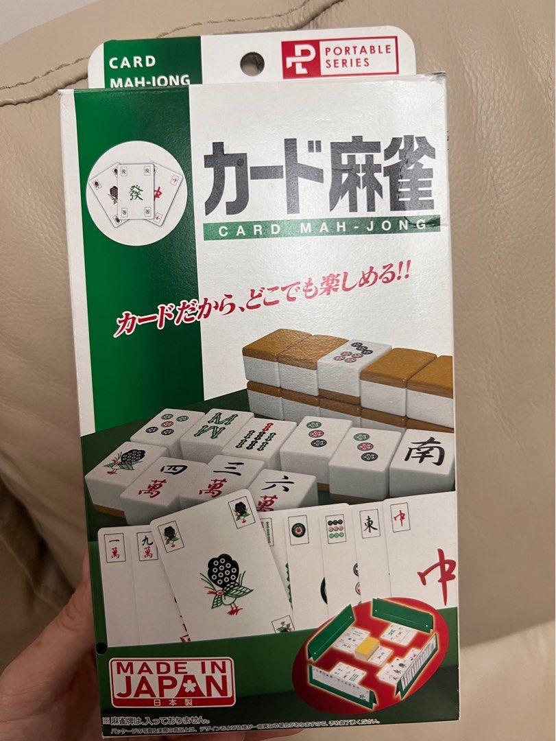 日本紙牌麻雀card mah jong, 興趣及遊戲, 玩具& 遊戲類- Carousell