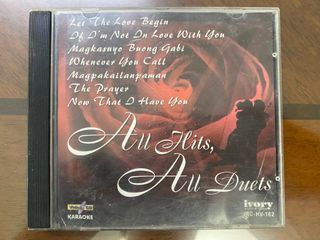 All Hits All Duets - Original OPM Music Video CD Karaoke - Kyla / Regine Velasquez / More - preloved