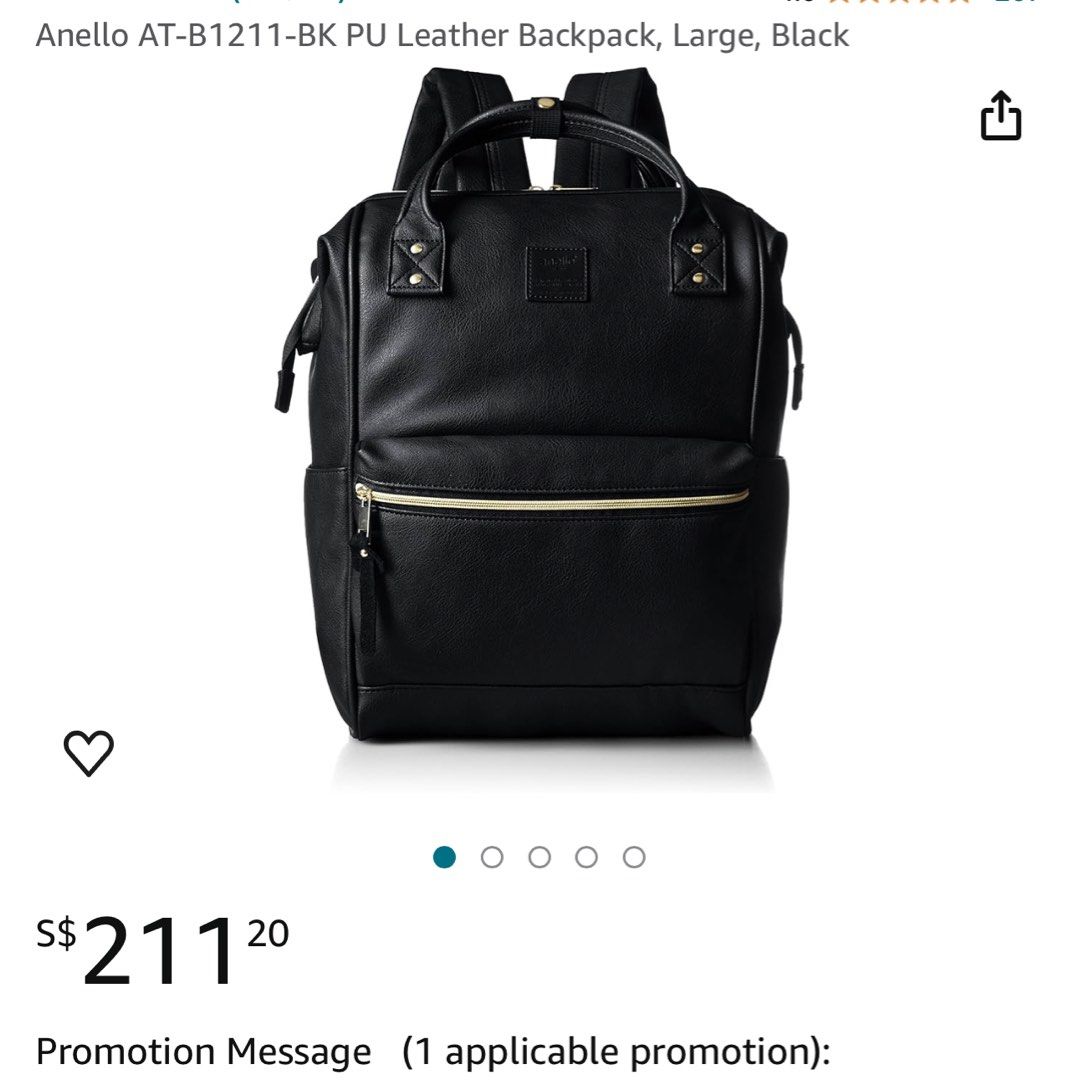 Anello Leather Backpack Japanese Release Women s Fashion Bags Wallets Backpacks on Carousell