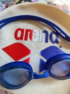 Arena goggles and headcap