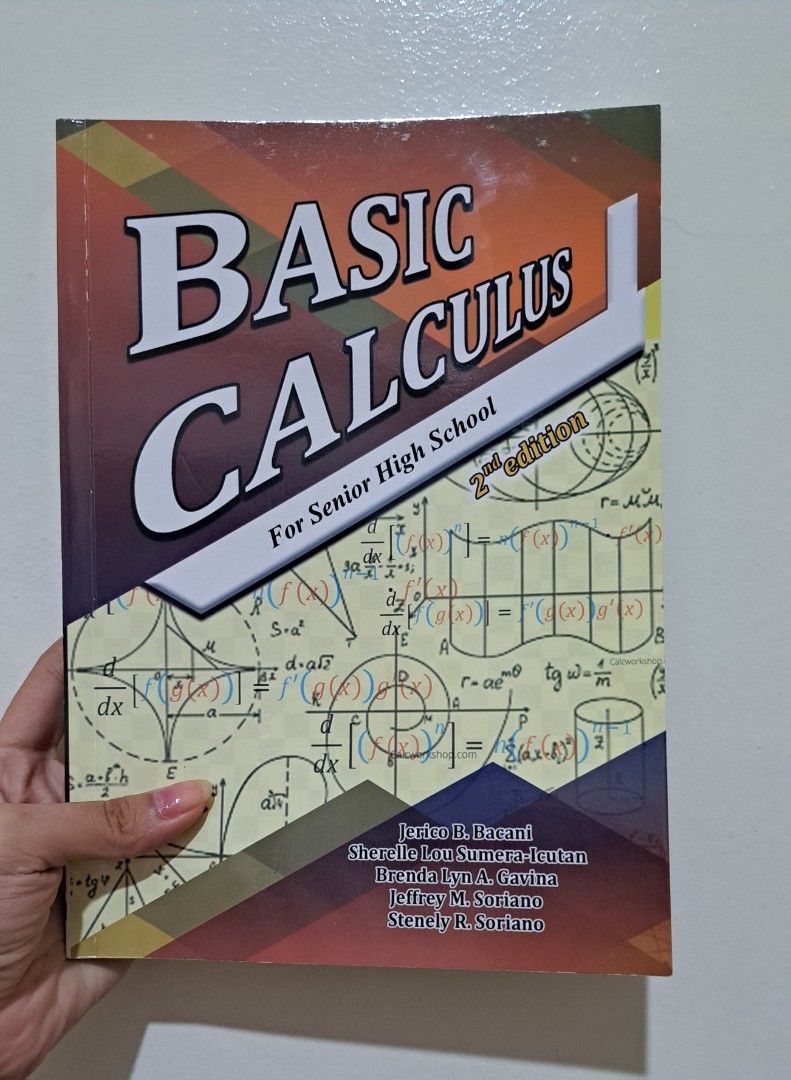 Basic Calculus for Senior High School 2nd Edition, Hobbies & Toys ...